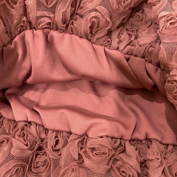 Rose mesh bubble mini skirt by Tara Jarmon for Target 2006 size Med in EUC - Picture 6 of 6